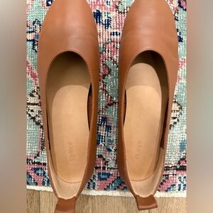 Quince Leather ballet flats